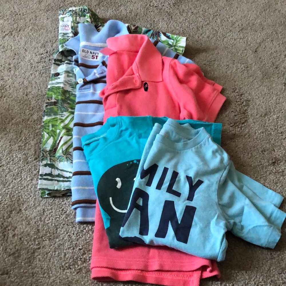 Boys shirt lot (5)